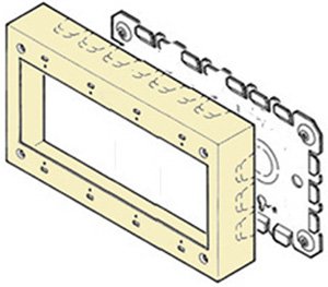 Wiremold V5748-4 4G Switch & Receptacle Box