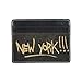 NYC Graffiti New York Credit Card Holder - Minimalist Front Pocket Slim Wallet - Durable Designs