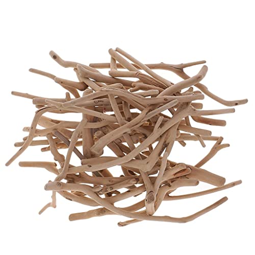 Amleso 125G Lots Driftwood Branches Large Pieces Pieces Display Crafts Wreaths For Wedding Home Party Decorations Art Supplies - Various Size, 80-190Mm #TOP10