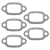 ECSiNG 5-teilige Auspuffdichtung 165174060 Kompatibel mit Dolmar 108 109-115 PS 32 35 43 52 350 420
