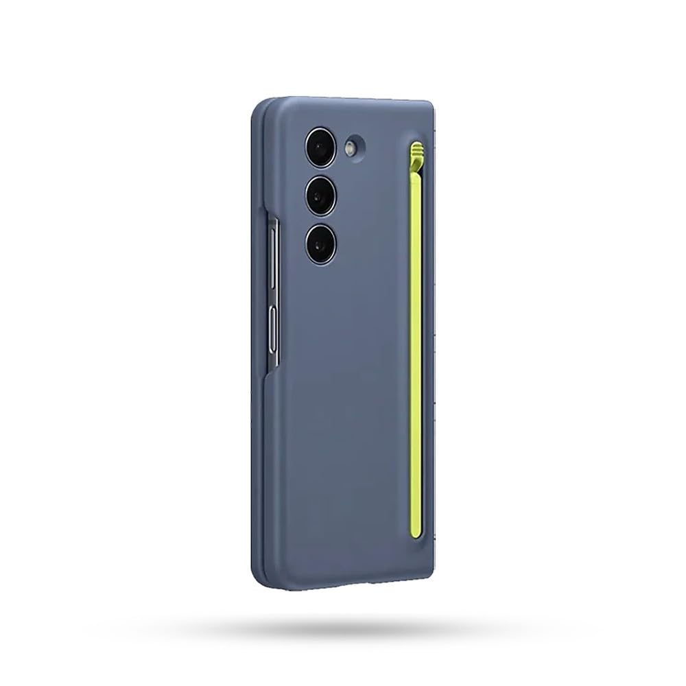 Funda para Samsung Galaxy Z Fold5 Fold4 con Cubierta de lápiz Capacitivo, Azul, para Z Fold 5