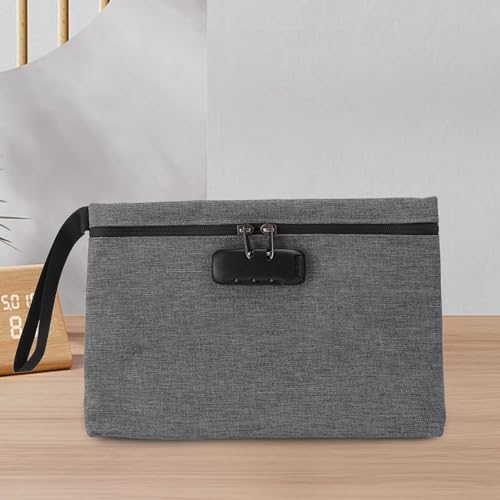 Saco à Prova de Cheiro de Carbono Ativado, Saco Portátil à Prova de Odor Com Fechadura de Combinação