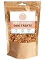 Pets Purest Natural Dog Treats - 100% Pure Raw Air-Dried Chicken Nibbles Dog Chews for Dogs & Puppy. A Healthy Grain, Gluten & Lactose Free Tasty Food Snack Training Treat - 100g