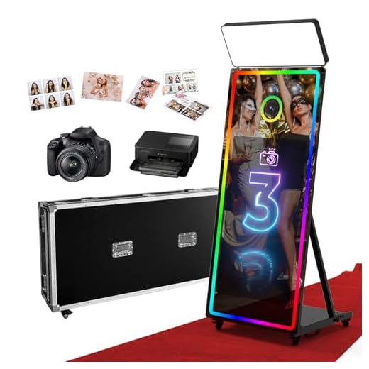 65-Inch Magic Mirror Photo Booth Experience