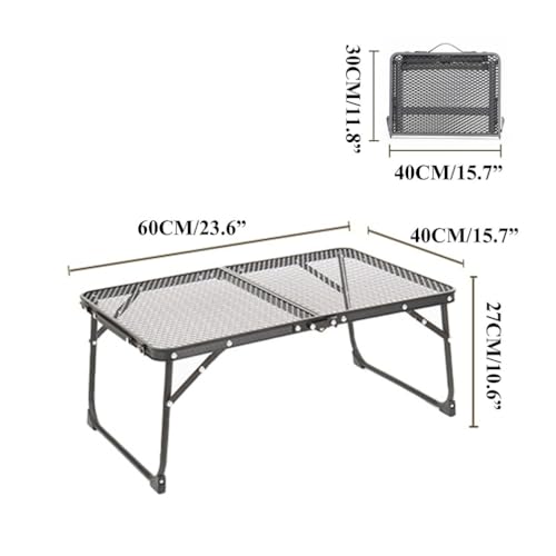 Table de barbecue compacte et pliable pour optimiser vos pique-niques
