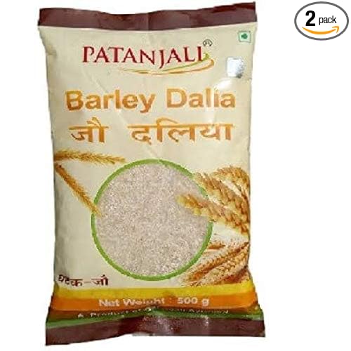 PATANJALI Barley Daliya (Jau) 500g - Pack 2