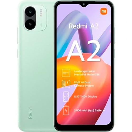 Xiaomi Redmi A2 3/64GB Verde Claro Libre