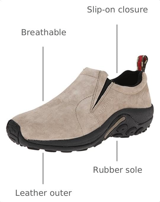 Image of Merrell Men's Jungle Leather Slip-On Shoe