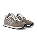 New Balance Women's 574 Core Sneaker, Grey/White, 9 Wide