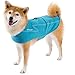 VIVAGLORY Cozywrap Wintermantel Hund, Hundejacke mit Geschirr Öffnung, Fleecejacke Hund Hundejacke, Reflektierend & Verstellbar Fleece Softshell, XXS, Türkis