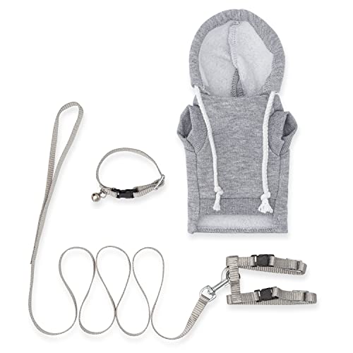 Ferret sweater, leash and collar set - ferret costume - ferret accessories - small ferret clothes - clothes for ferrets - ferret stuff - hoodies for ferrets with leash, harness, and collar 5 Ferret sweater, leash and collar set - ferret costume - ferret accessories - small ferret clothes - clothes for ferrets - ferret stuff - hoodies for ferrets with leash, harness, and collar - image 6