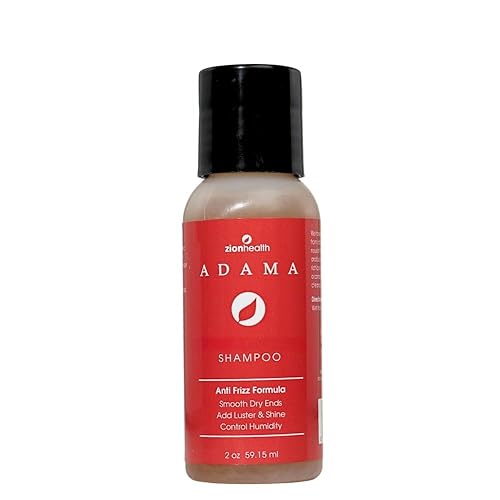 Adama Champú Anti-Frizz Zion Health 2 oz Líquido