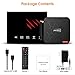 Android TV Box, Pendoo X6 PRO Android TV Box 4GB RAM 32GB ROM, 2.4GHz/5GHz Dual-Band WiFi BT Quad-Core 64Bits 3D/4K Full HD/H.265/USB3.0 Android Box