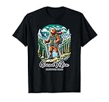 Hiking Bear Mountains Vintage Grand Teton National Park T-Shirt