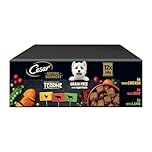 Cesar Natural Goodness in Loaf 12 x 400 g Cans, Adult Premium Wet Dog Food, Mixed Selection