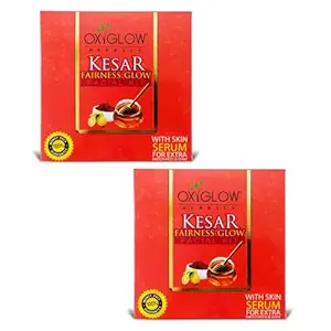 Facial Kit 165g (Kesar Fairness Glow, Pack of 2)