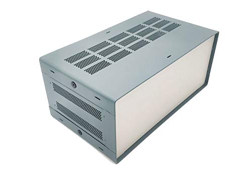 DIY Aluminum Enclosure Multipurpose (Pure aluminum enclosure with Mount bar (3U) 131 x 178 x 305 mm.)