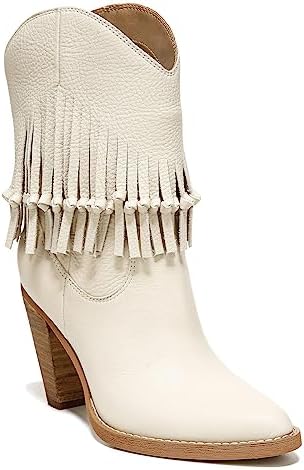 ZODIAC Womens Donna Western Boot Birch Beige Leather 8 M | Image 3