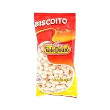 BRAZILIAN CORNER Vale Douro Starch Salted Cookies | Biscoito de Polvilho Tradicional Vale Douro Polvilho, 7.05oz 200g
