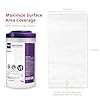 Super Sani-Cloth Germicidal Disposable Wipe, Hospital-Grade Disinfection, Purple Top, 1 Canister of 75 X-Large 5'' x 8'' Wipes #3