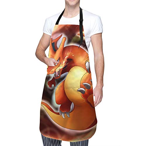 Poke Man
Charizard Figure Waterproof Adjustable Apron Diy Apron Chef Pinafore With Pocket