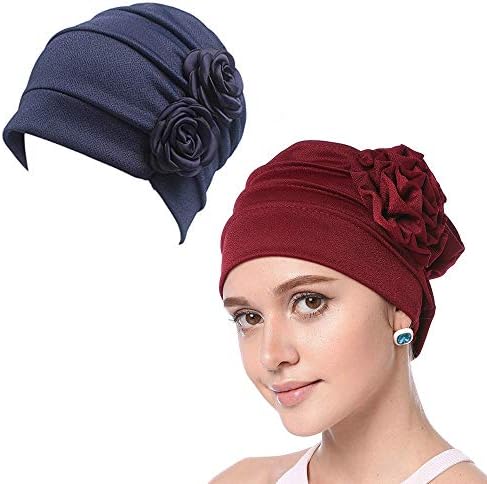 WETOO Women Chemo Cap Cancer Hat Head Wraps Cancer Headwear for Women