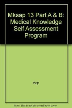 Hardcover MKSAP 13 Part A & B: Medical Knowledge Self Assessment Program Book