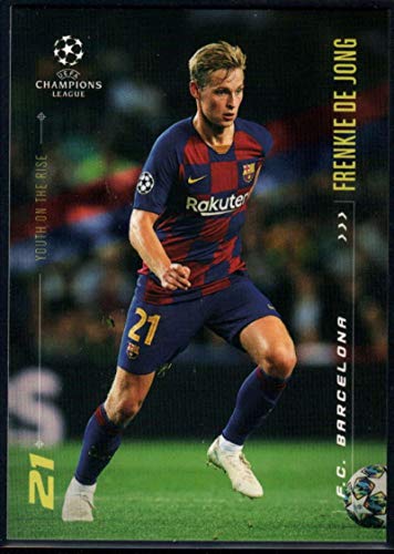 2020 Topps Lionel Messi Soccer Frankie De Jong Barcelona