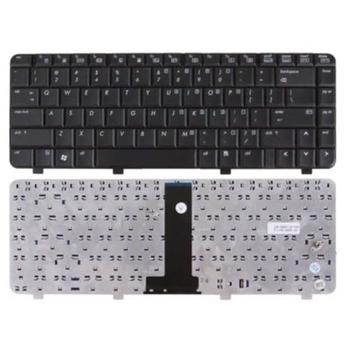 Laptop Keyboard for H P NAK-H5Q0F 540, 541, 550, 6520, 6520B, 6520S, 6720, 6720S Keypad Black Replacement Internal Keyboard