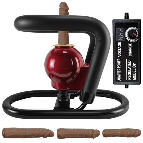 Sex Chair Sex Toy stepless Speed Adjusting Sex Machine; Trusting Saddle Function ;Stimulate Clitoris Variation or Anal ; a Furniture Specially Designed for LadiesCouples