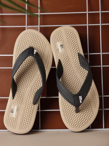 Image of Duosoft Flip Flop for Women | Soft Comfortable | Breathable | Fashionable | Stylish | Trendy | Super Soft | Lightweight | Anti-Slip Sole | Indoor & Outdoor |DW-35-Green