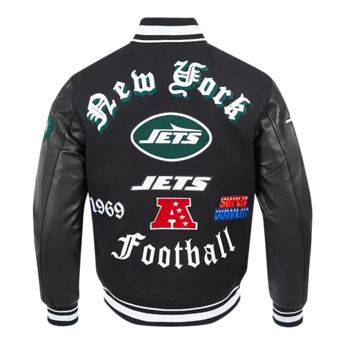 Image of Pro Standard Mens NFL Old English Varsity Jacket