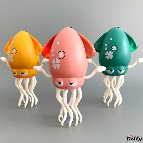 Giffy/Oyuncak Sesli Işıklı Sensörlü Akıllı Emekleme Oyuncağı – Bebekler Için Hareket Teşvik Edici Eğitici Kali Dans Eden Şarjlı (Yeşil) - Görsel 6