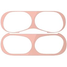 Apple ile Uyumlu Pro Toz  nleyici Sticker, Metal Koruyucu Film, Manyetik Adsorpsiyon, Rose Gold
