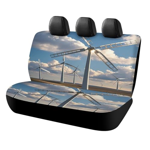 Funda para asiento trasero de coche universal protectora de poliéster