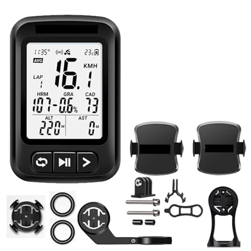 Computadoras para ciclismo GPS Computadora de bicicletas Computadoras impermeables Bicicleta Speedómetro Bluetooth Odómetro inalámbrico Ciclismo Cladence Tasa de corazón Monitor Accesorios for bicicle