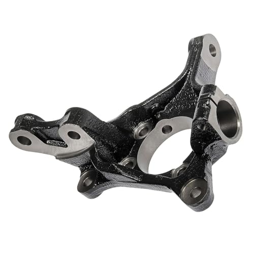 Image of Detroit Axle - Front Left Steering Knuckle for Subaru Outback Legacy Forester Impreza WRX XV Crosstrek Driver Side Steering Knuckle Assembly Replacement