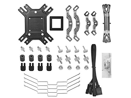 Deepcool Neptwin RGB Cooler Dissipatore per CPU 6 Heatpipes Twin-Tower Heatsink Due Ventole PWM da 120 mm RGB 12V 4-Pin Compatibile per Intel AMD AM4