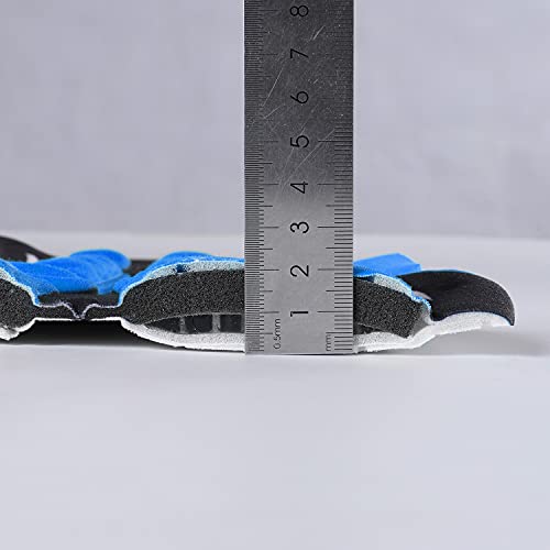 Roupa íntima de ciclismo masculina de malha macia acolchoada em gel para ciclismo, shorts de forro M