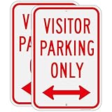 Visitor Parking Only Signs (2...