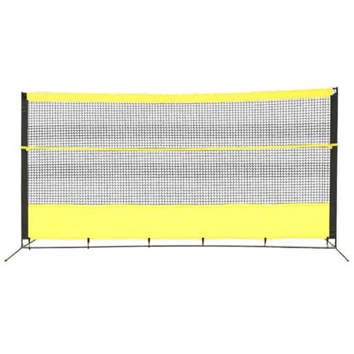 Angoda リバウンドネット テニス練習ネット 野球練習ネット 多用途練習器具 ポータブルリバウンド器具 簡単組み立て デラックス 収納袋付き 屋内屋外 私道ヤード 子供大人向け テニス野球練習用 (3.6*1.8)