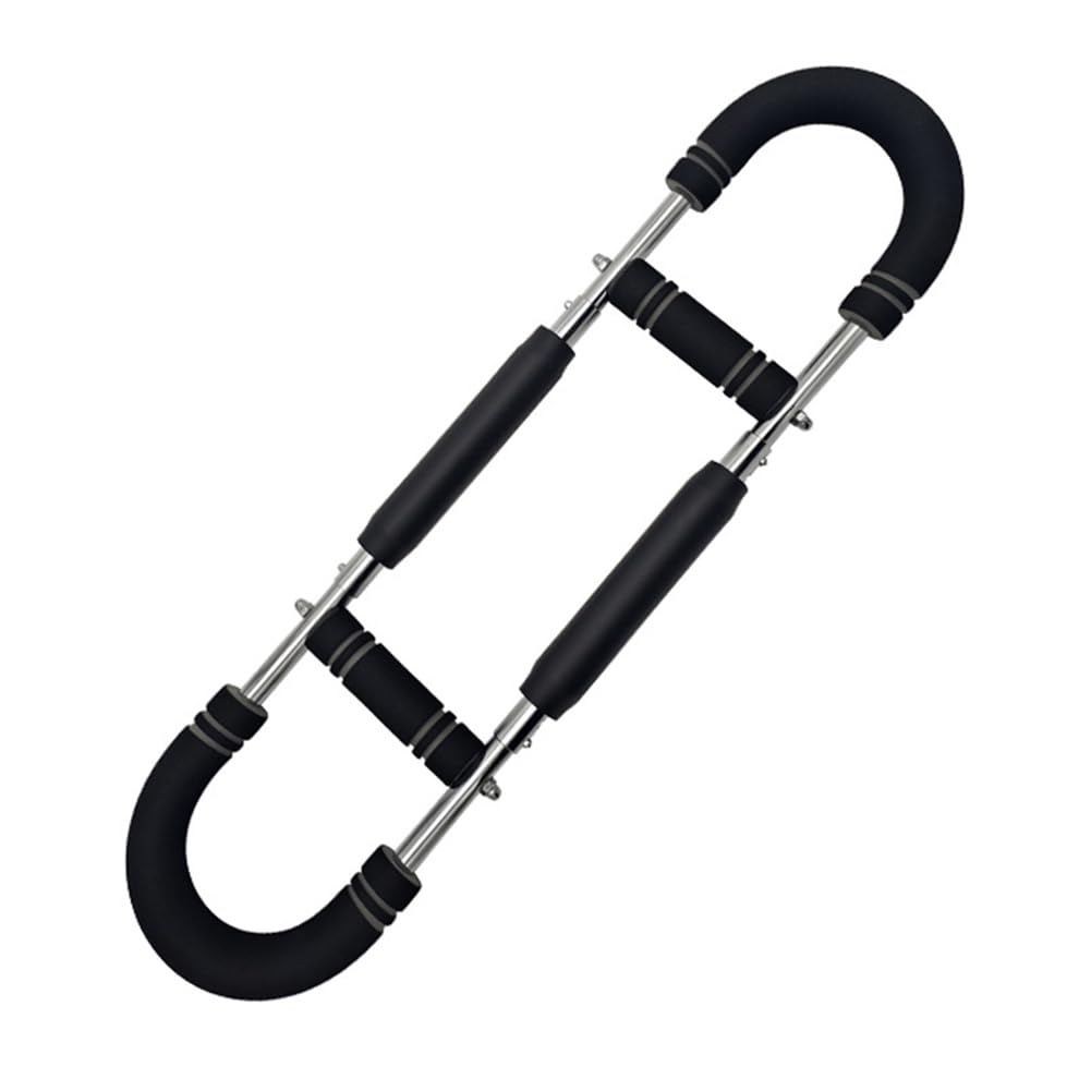 Regulowany przenośny przyrząd do ćwiczenia ramion – 29,9-59 kg ekspander klatki piersiowej Twister trener do wzmacniania mięśni ramion i ramion sprzęt fitness w domu, niebieski, 40 kg