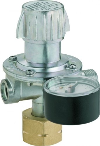 GOK Regler 12 kg einstellbar 0,5-4 bar mit Manometer