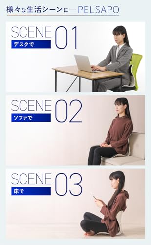 UMikke 姿勢サポートチェア PELSAPO ブラック UMikke の商品画像 10