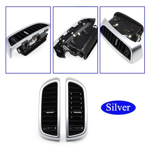 Grille ventilation Cayenne 958 réparation aération climatisation centrale silver - 3