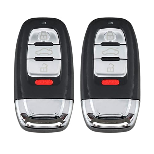 Mando de 315MHz para Audi A5 y S4 con 4 botones de alta sensibilidad para apertura remota