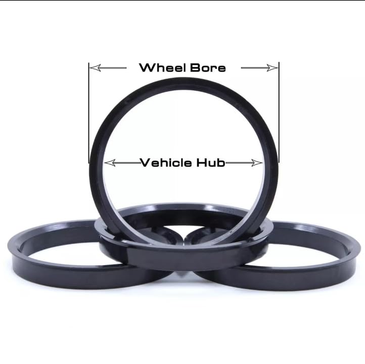 OE Wheels LLC Hub Rings (4 Pack) - 106.1mm to 95.1mm