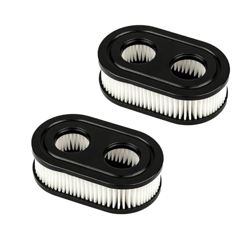 2PCS 593260 Air Filter, Lawn Mower Air Filter Compatible with