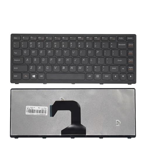 Clavier de rechange russe Ideapad S300 S400 S405 M30-70 pièce informatique US Black