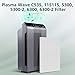 isinlive 115115 Replacement Filters A Size 21 for Winix PlasmaWave 5300-2, C535, 6300, 5300, 6300-2, P300, AM90, 9000, 5000, 5000B, C909, 9800 Air Purifier, 4 Pack True HEPA Filter